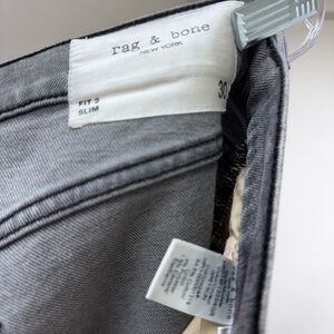 Rag & Bone Gray Slim Fit